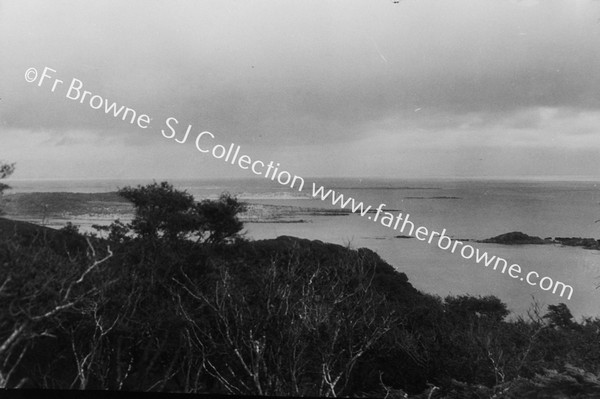 CASTLE : PANORAMA OF ARDIMERSAY & BAY FROM GREEN HILL